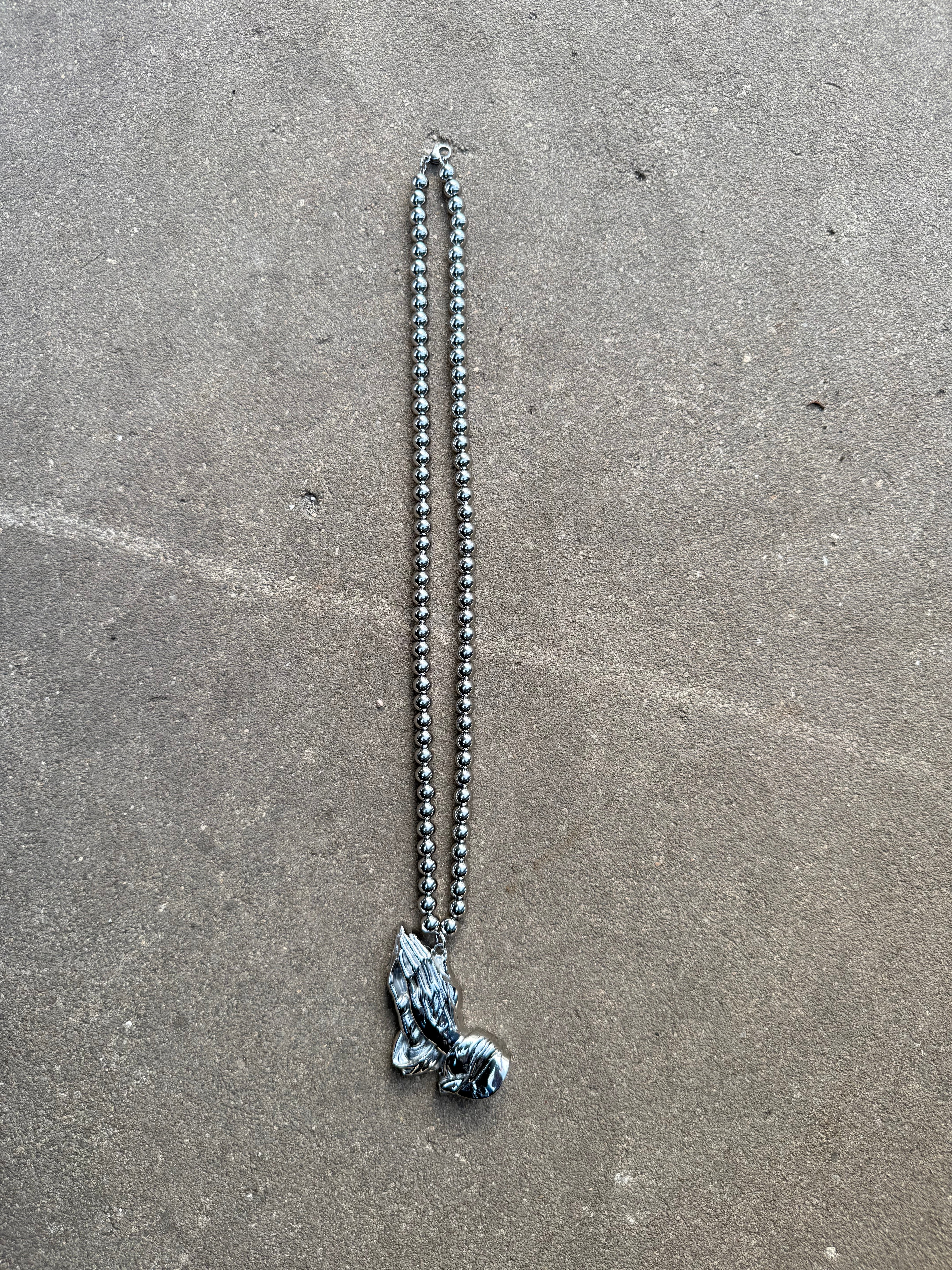 SILVER “PRAYER” CHAIN