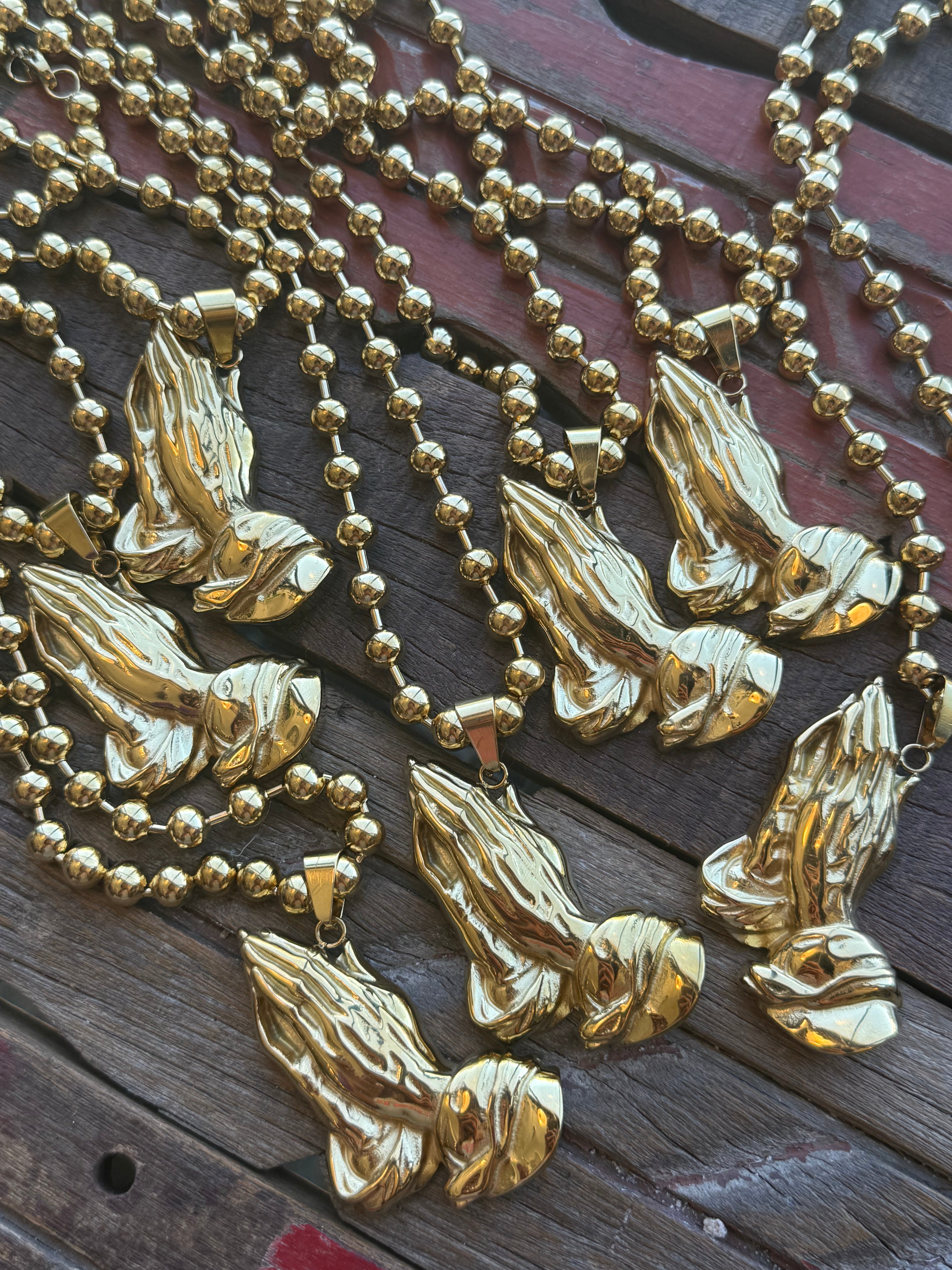 GOLD “PRAYER” CHAIN