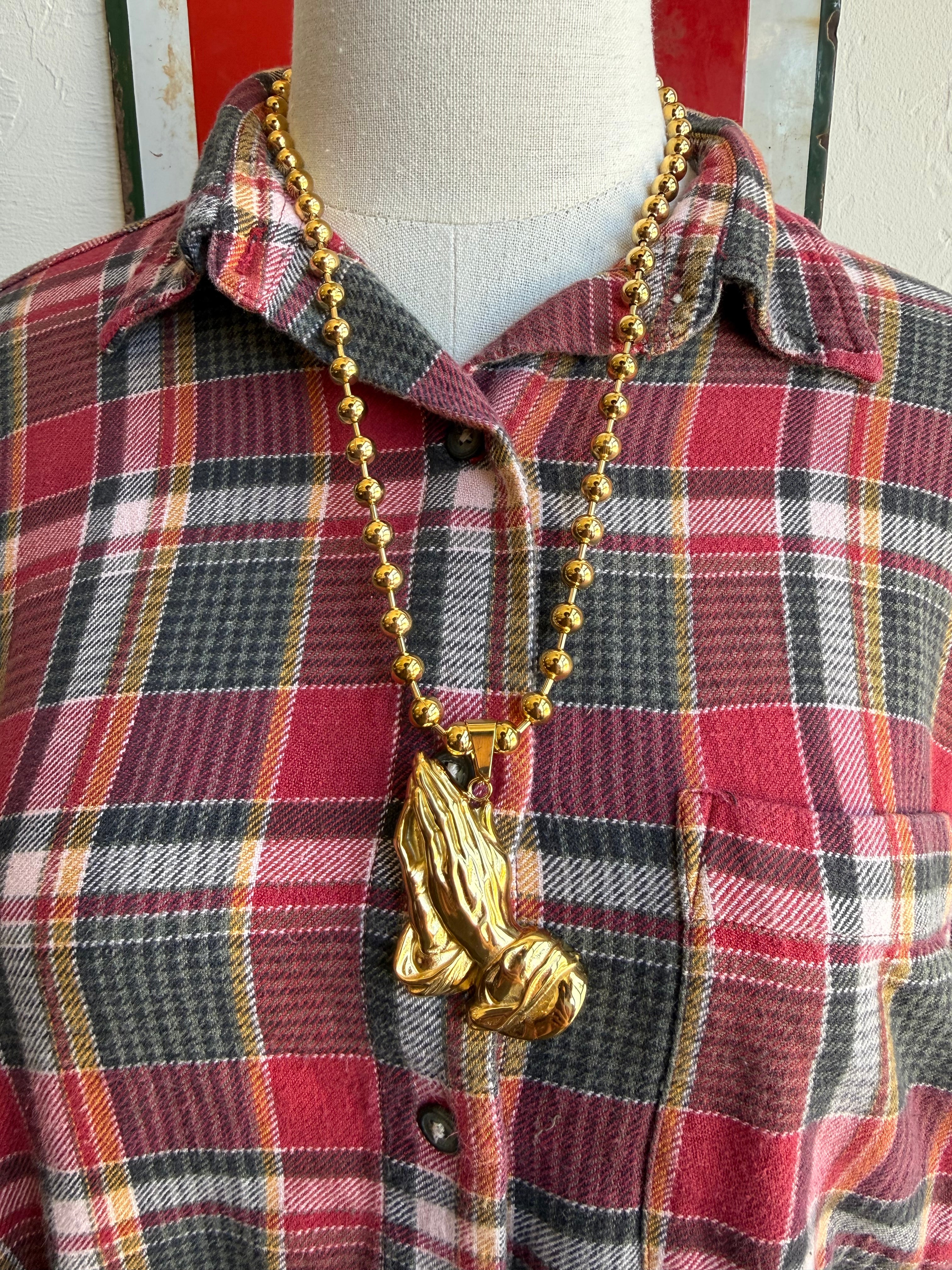 GOLD “PRAYER” CHAIN