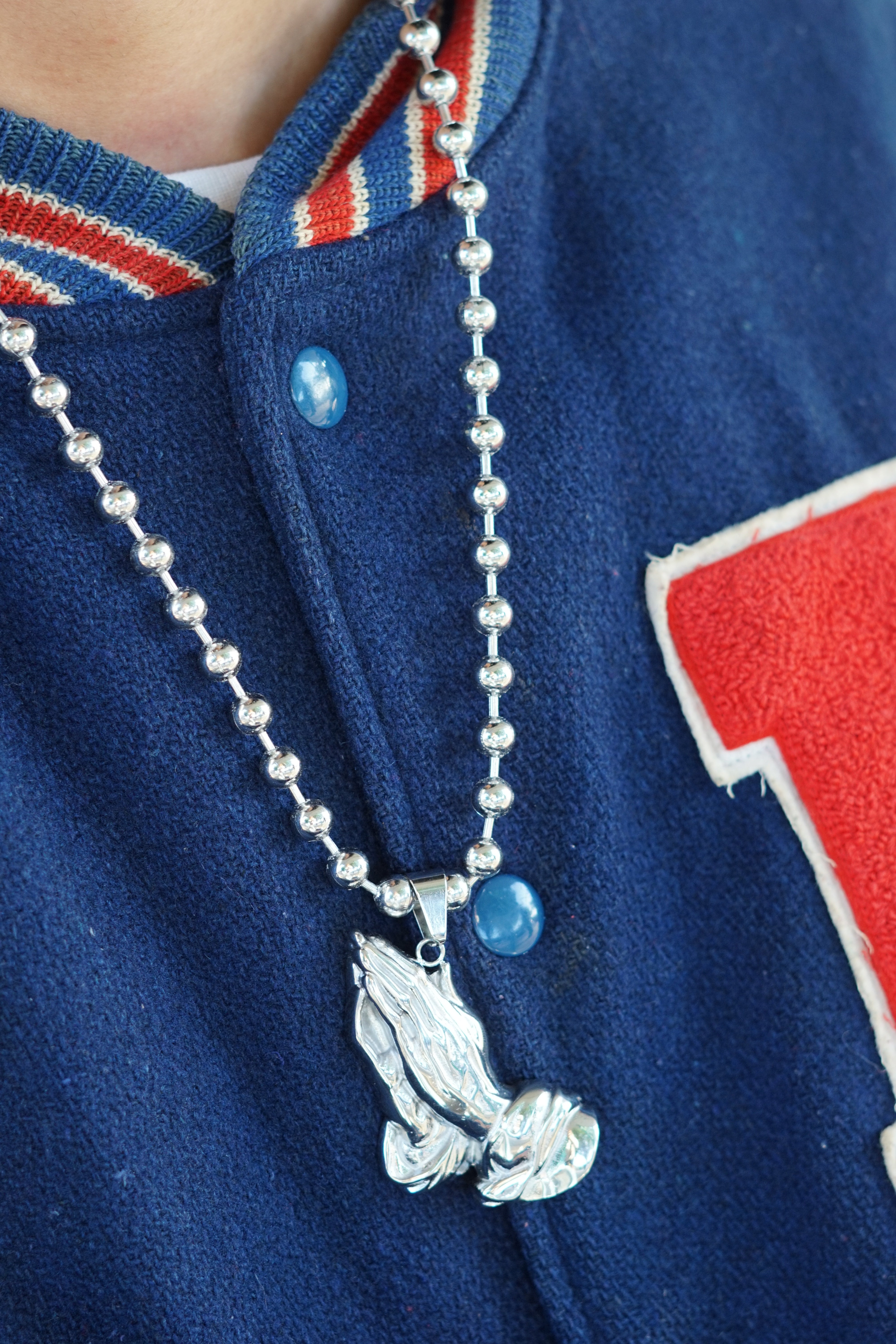 SILVER “PRAYER” CHAIN