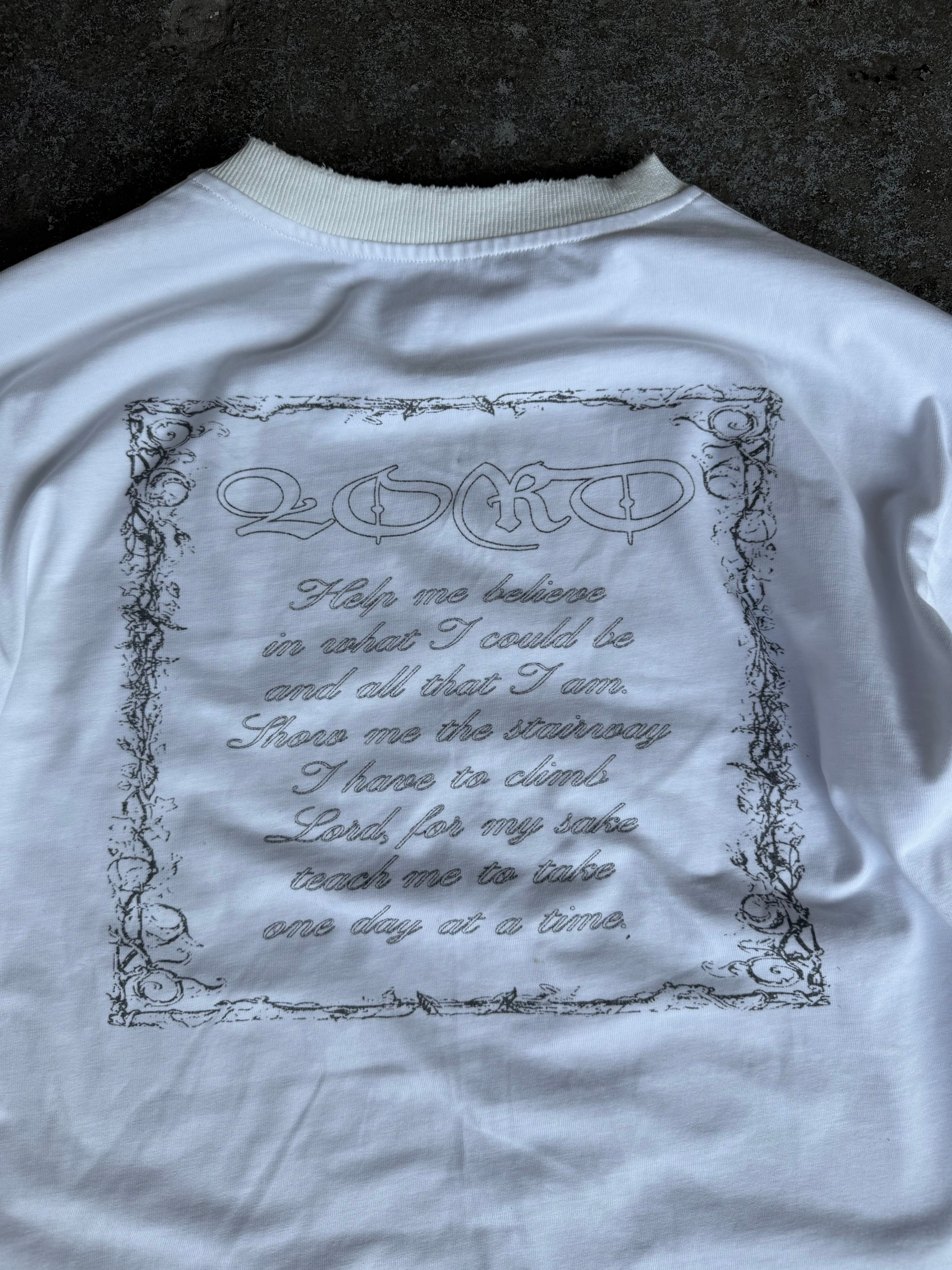 “ONE DAY AT A TIME” LAYERED TEE