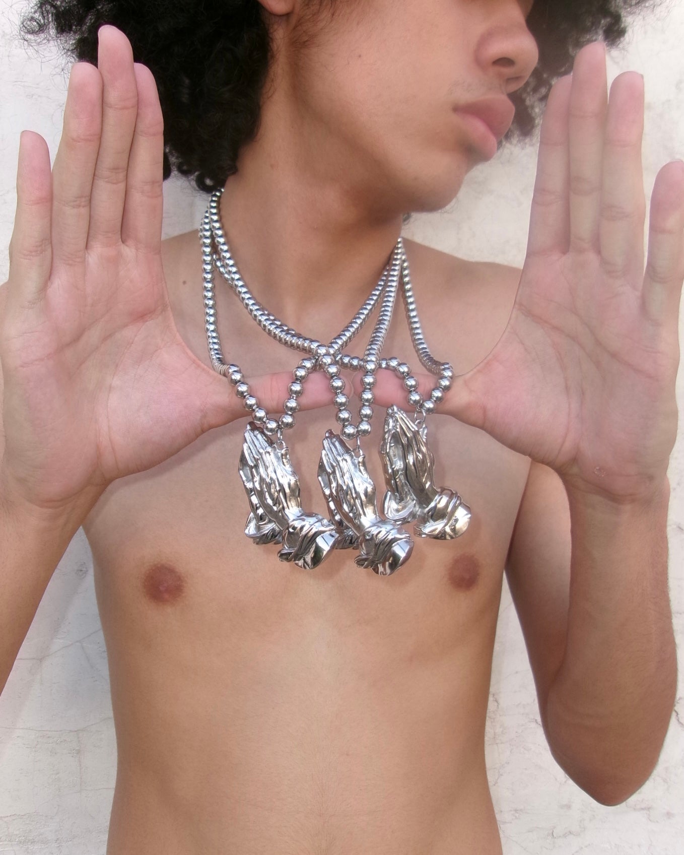 SILVER “PRAYER” CHAIN
