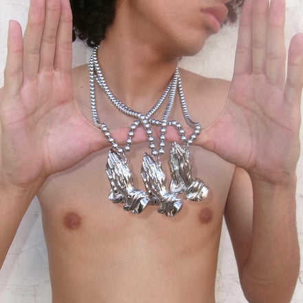 SILVER “PRAYER” CHAIN