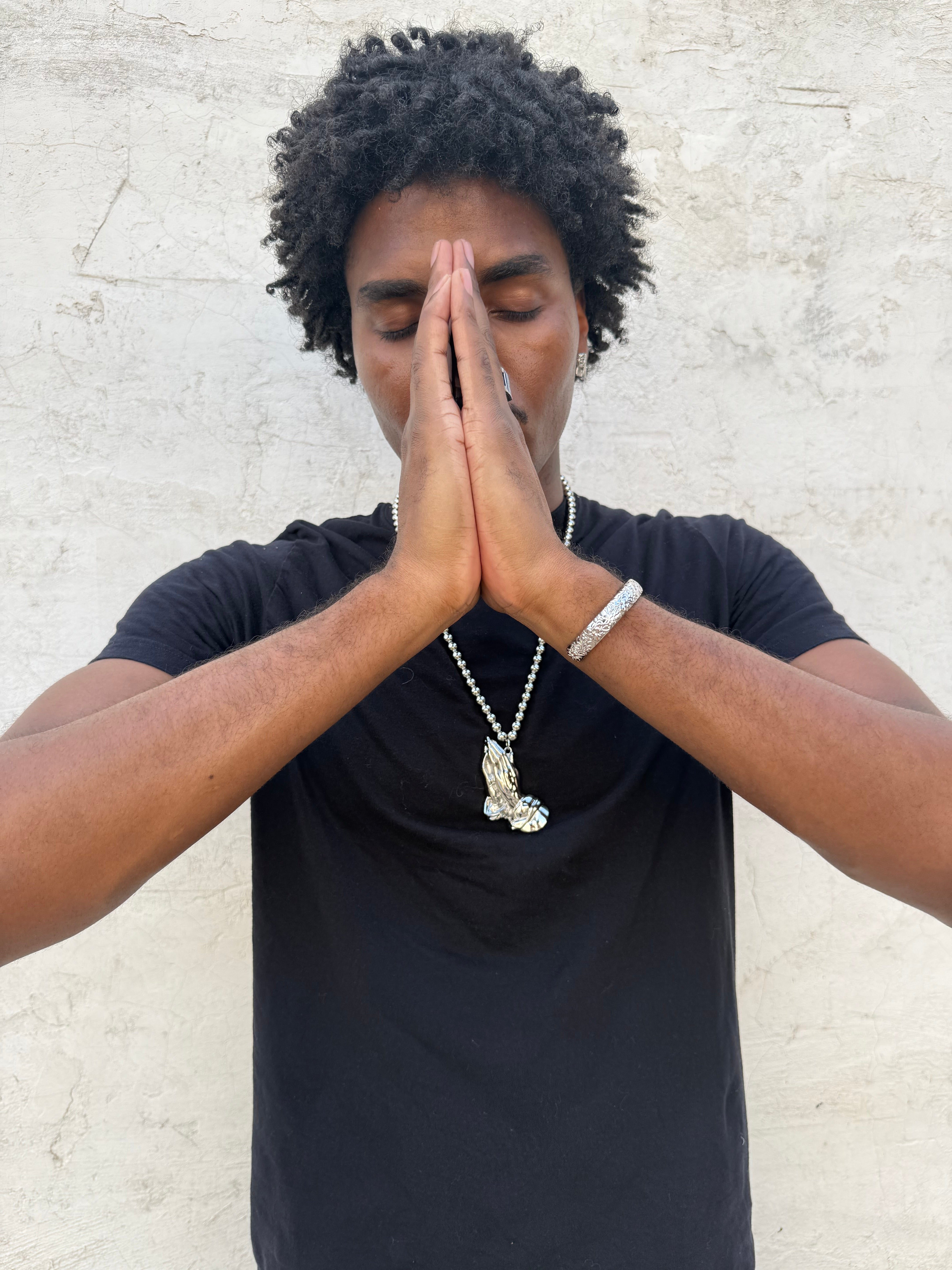 SILVER “PRAYER” CHAIN
