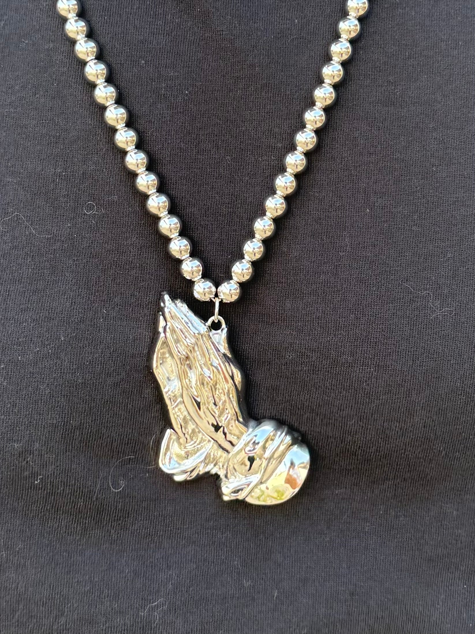SILVER “PRAYER” CHAIN